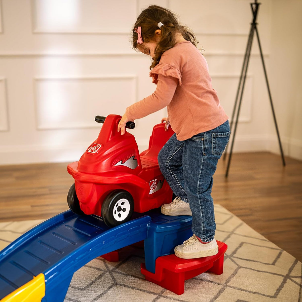 Baby Toy Up & Down Roller Coaster Kids Ride
