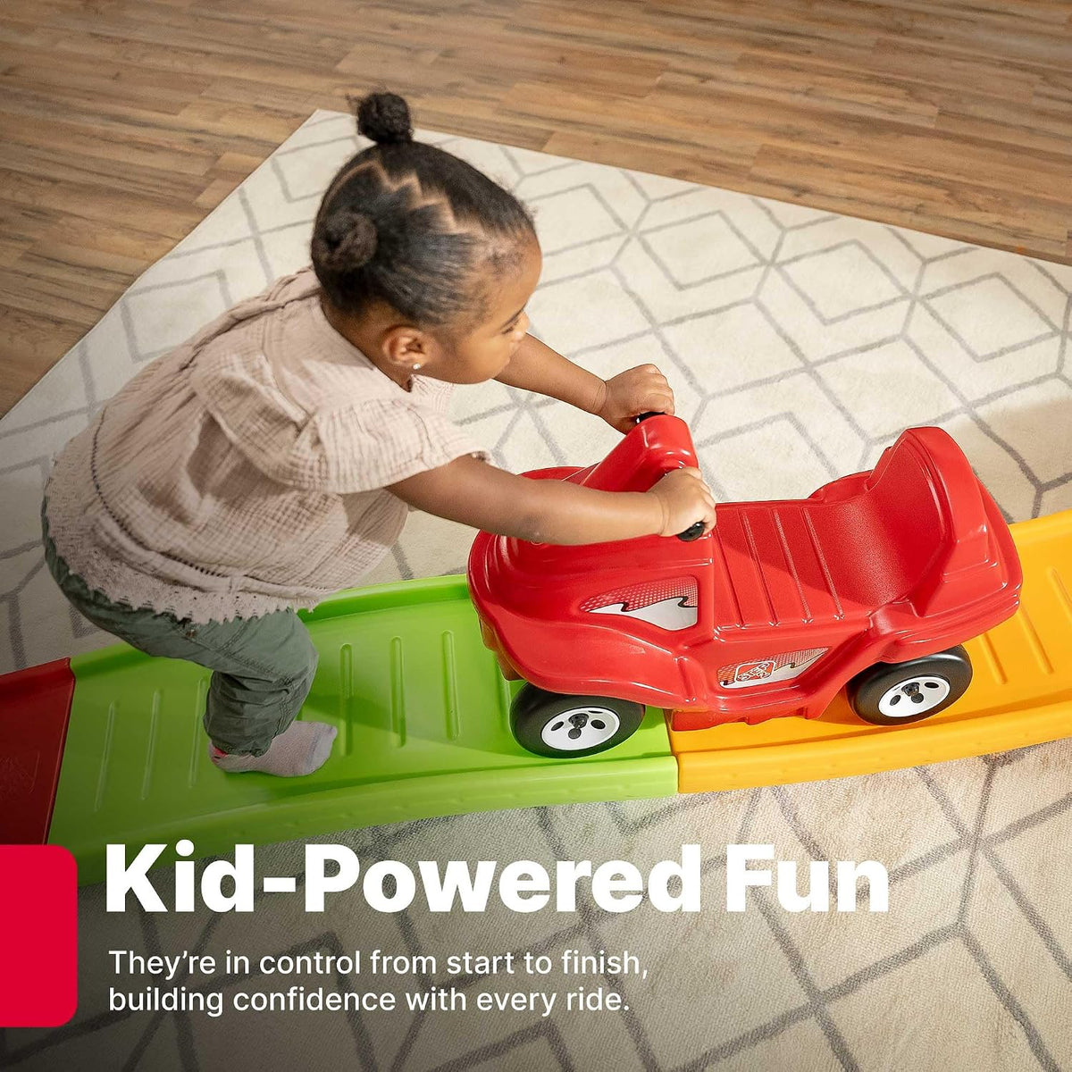Baby Toy Up & Down Roller Coaster Kids Ride