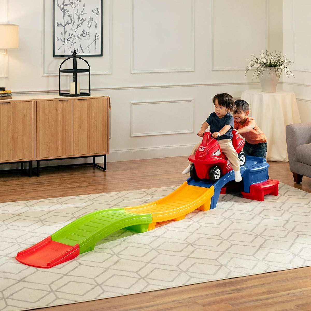 Baby Toy Up & Down Roller Coaster Kids Ride