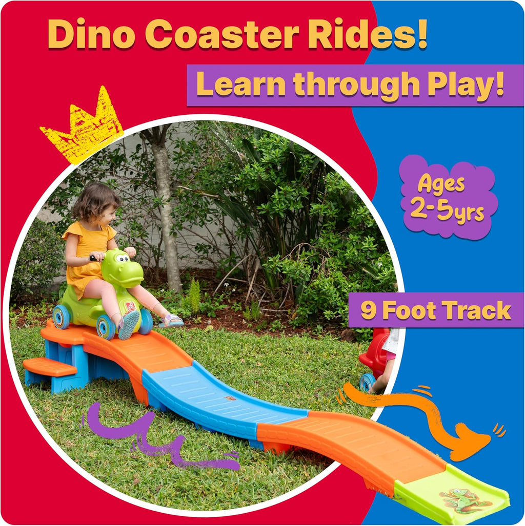 Baby Toy Dino Dash Up & Down Roller Coaster Kids Ride