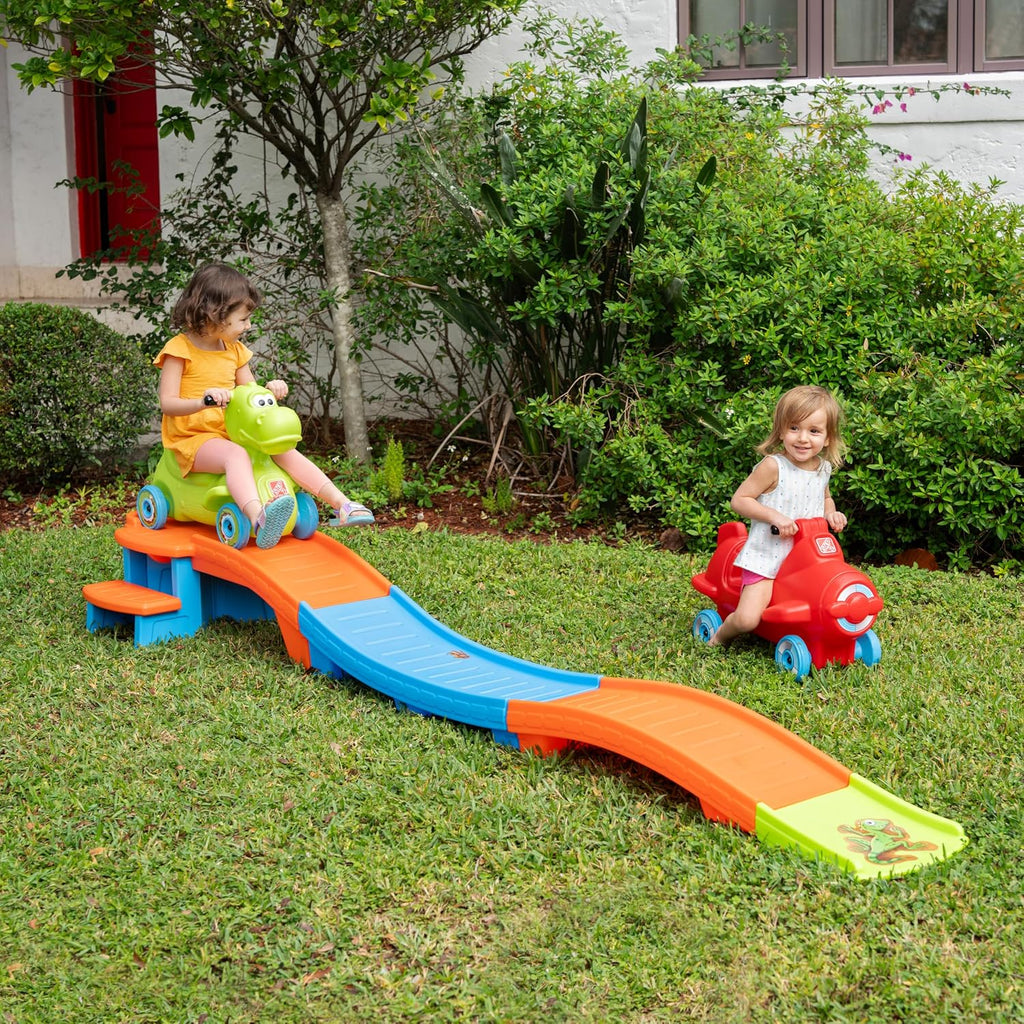 Baby Toy Dino Dash Up & Down Roller Coaster Kids Ride